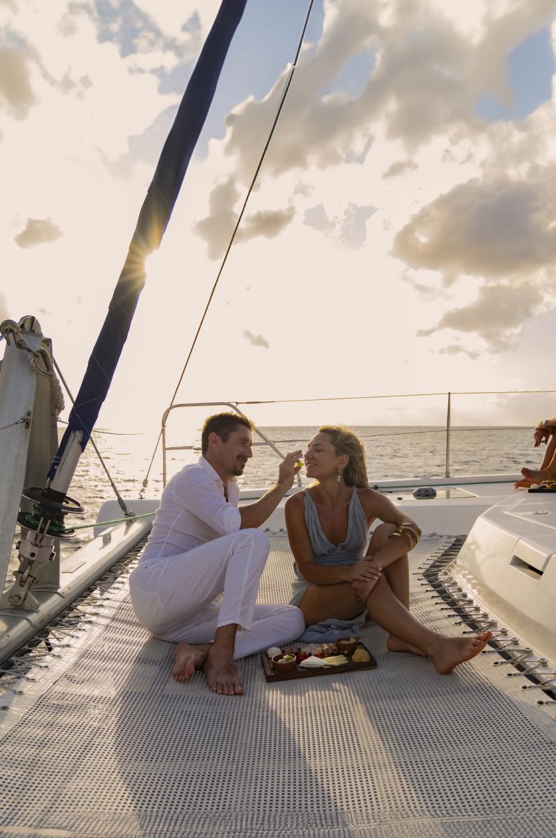 Luxury Sunset Sailing Puerto Morelos