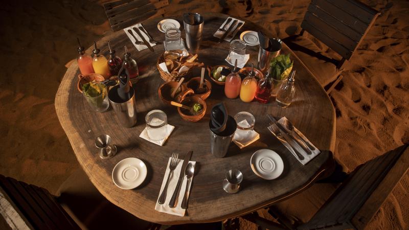 The traveler's table Cancun