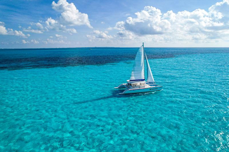Isla Mujeres catamaran